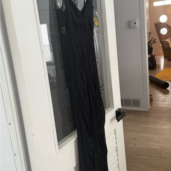 Betsey Johnson Midnight Black Lace Midi Dress - Picture 5 of 5